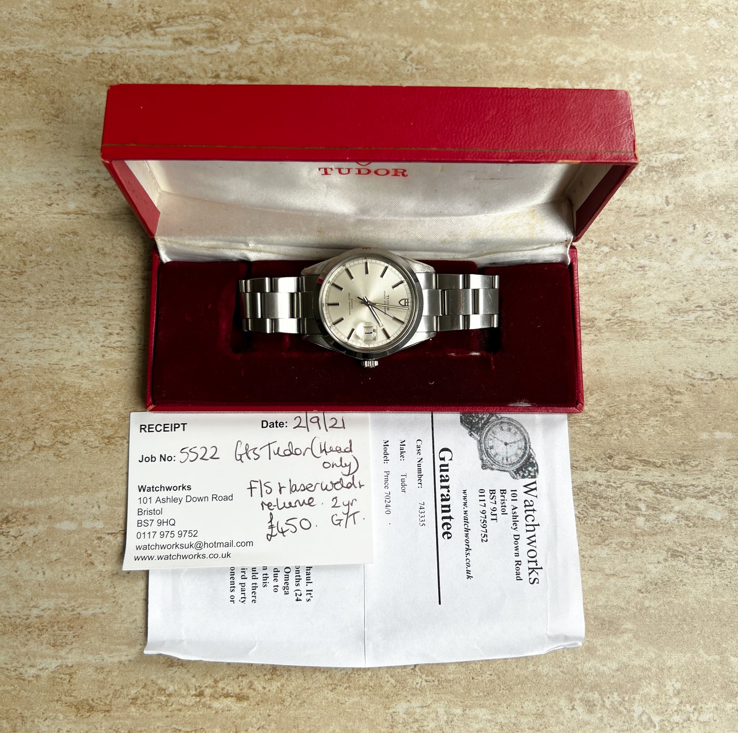 Tudor Prince Oysterdate Ref. 7024/0